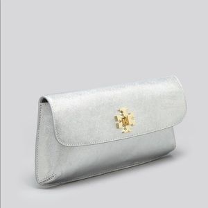 COPY - Tory Burch Silver clutch